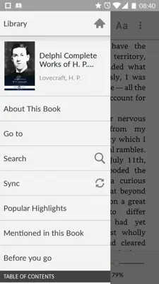 Kindle android App screenshot 4